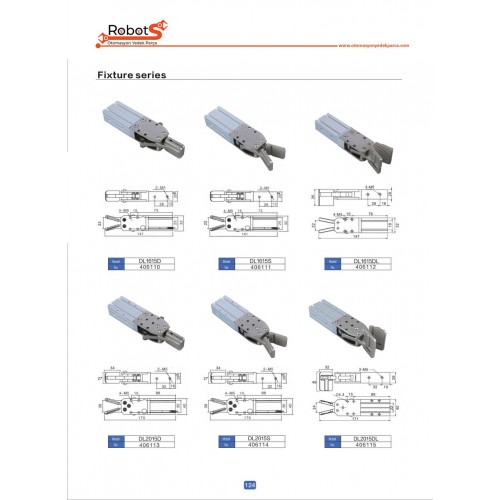 DL1615 ve DL2015 Serisi Gripper