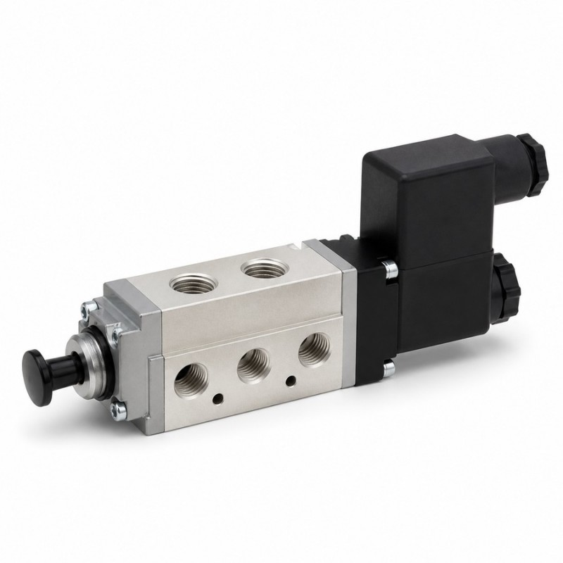 Düşük Güçlü 4Y Tipi Pnömatik Solenoid Valf