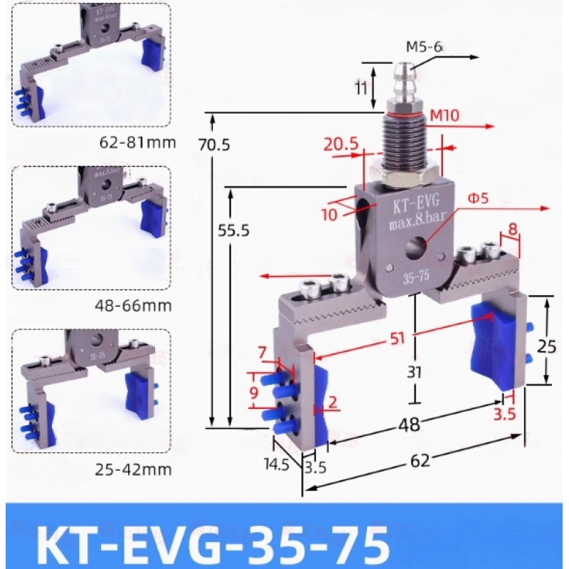 2 Ayaklı Tutucu Gripper