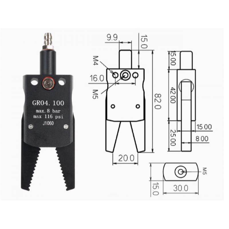 Düz Tutucu Gripper